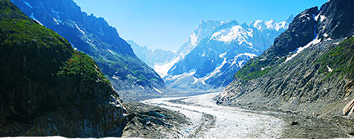 Les glaciers du mont Blanc