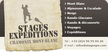 Stages Expéditions • Chamonix Mont-Blanc